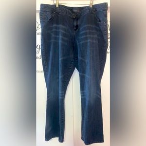 Lane Bryant Venezia Brand straight leg jeans size 22